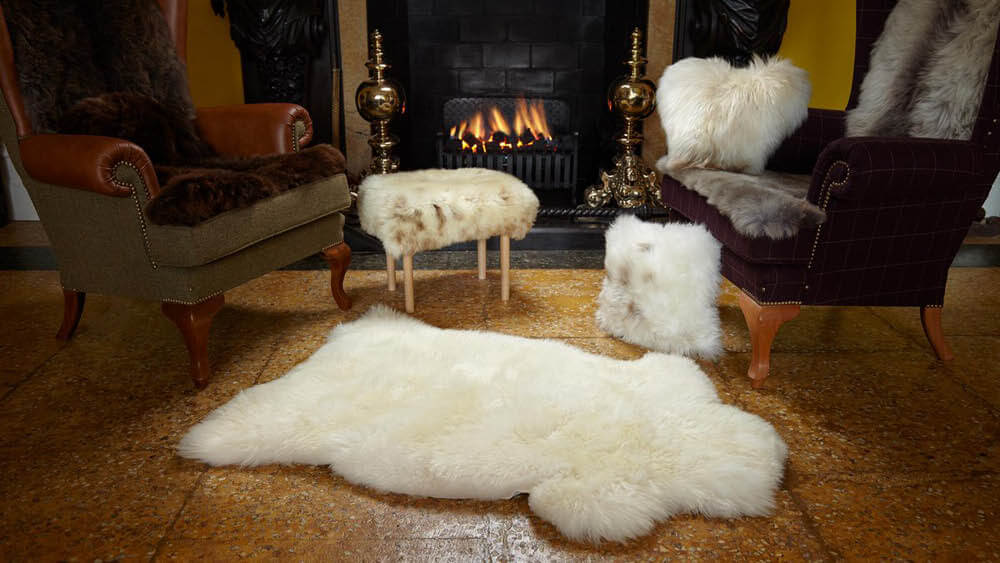 Sheepskin rugs